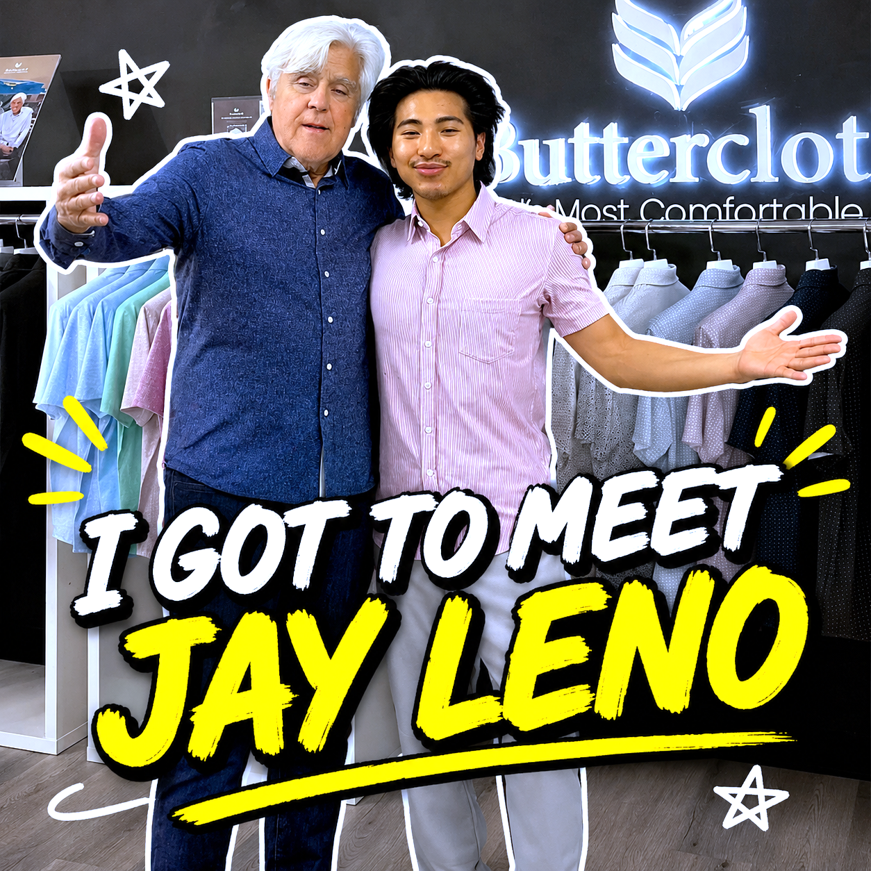 Meeting Jay Leno at the Office: What Happened When a Legend Walked Through Our Doors
